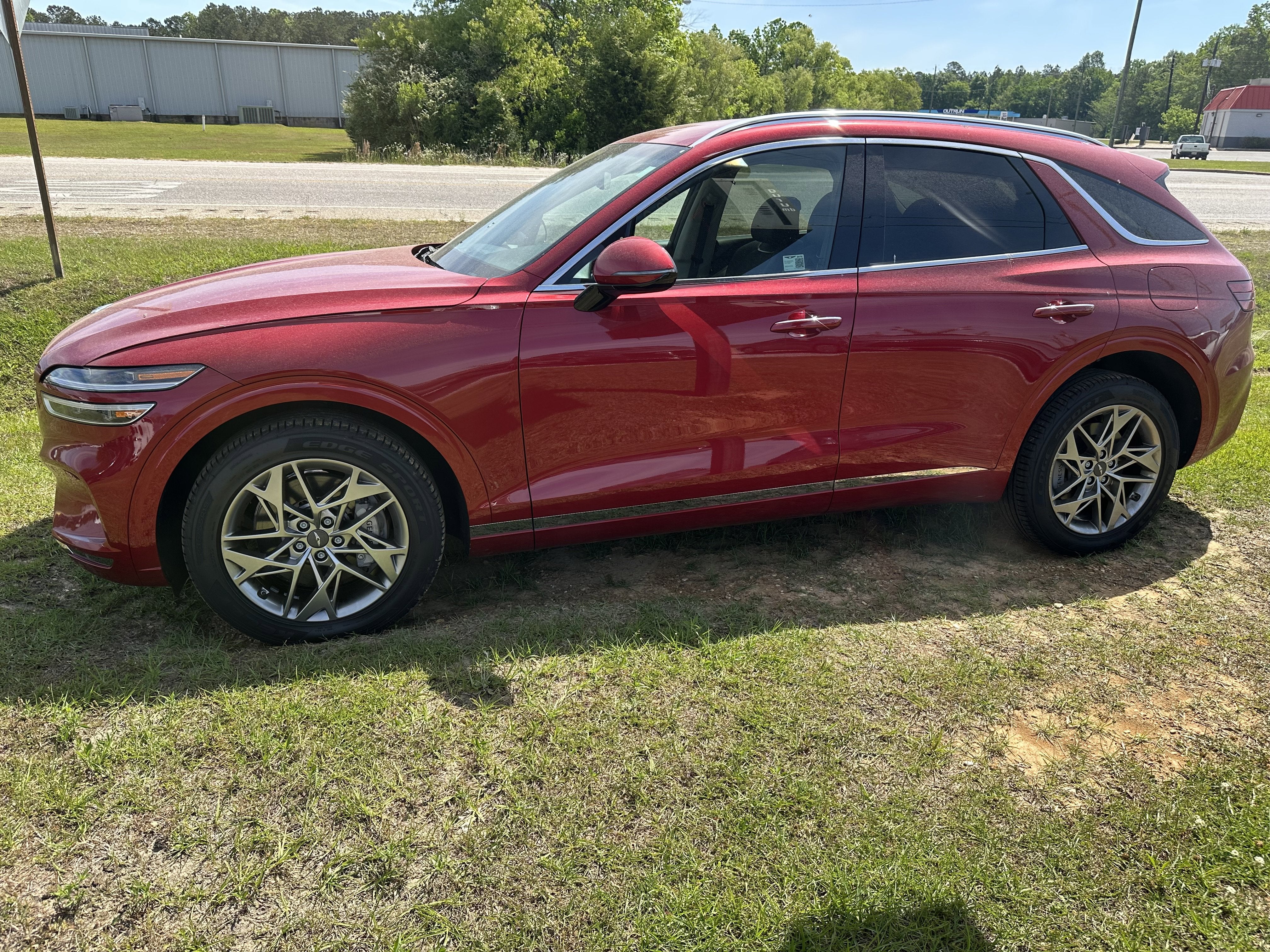 2025 Genesis GV70 2.5T in None — front three-quarter view