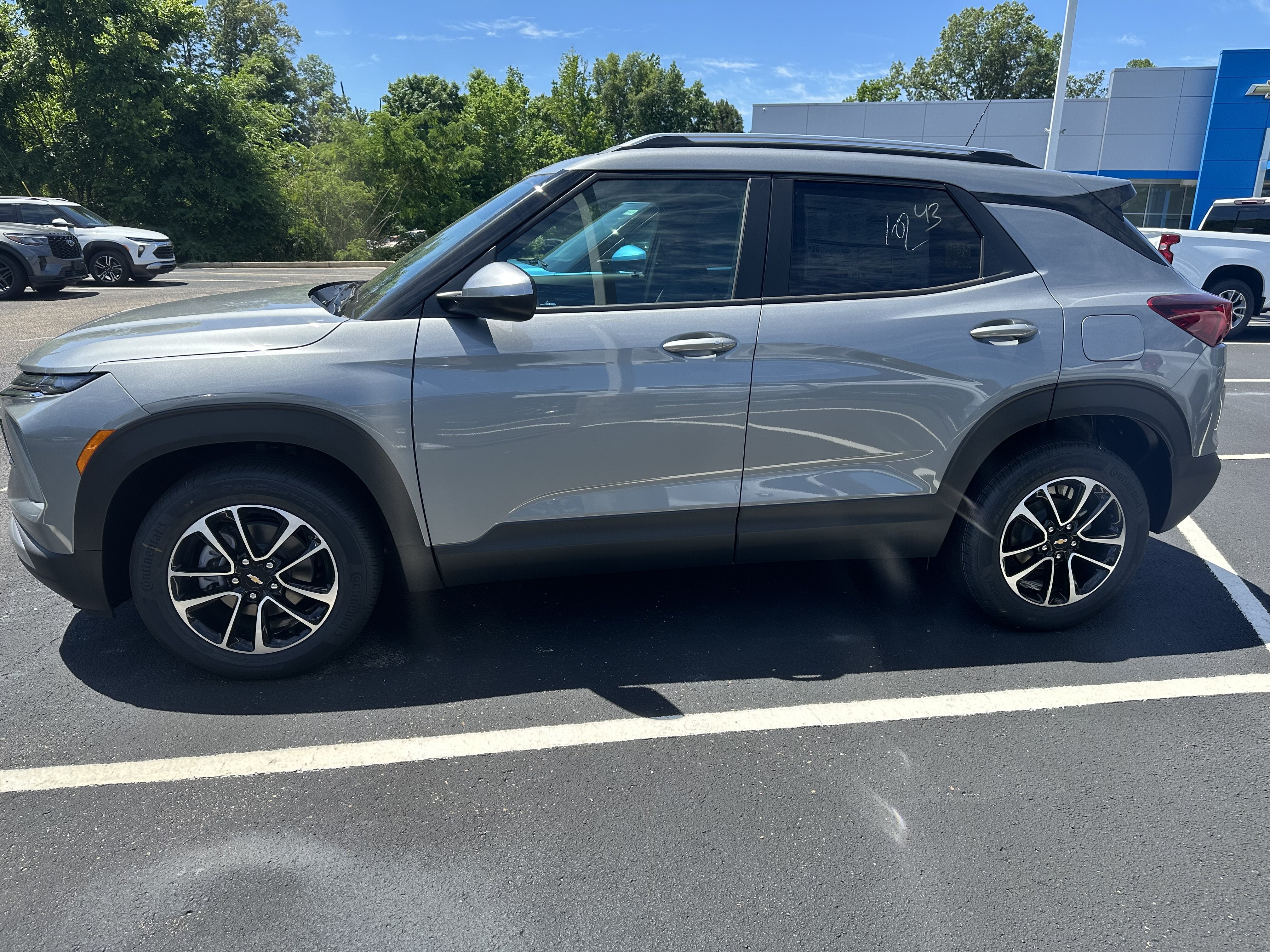2026 Chevrolet Trailblazer LT in Sterling Gray Metallic — front three-quarter view